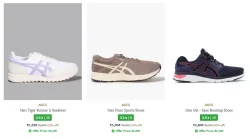 Asics Men Shoes Flat 75% Discount