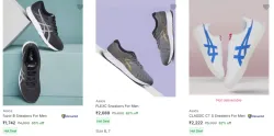 Asics Men’s Casual Shoes at Minimum 60% Discount