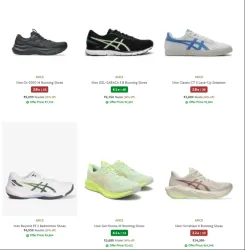 ASICS Mens Shoes up to 60% Discount