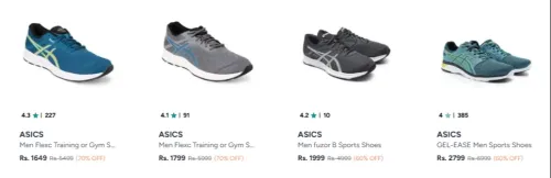 Image of Asics Mens Shoes Upto 70% Discount