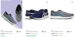 Asics Mens Sneakers at minimum 72% Discount