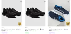 Asics Men’s Sports Shoes at minimum 60% Discount