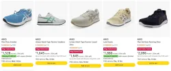 ASICS Shoes at minimum 70% Discount