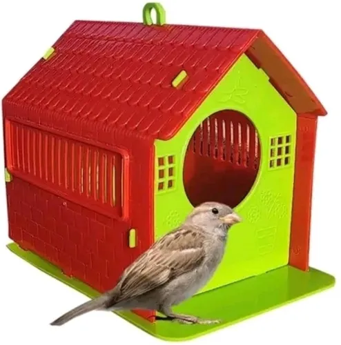 Image of ASM Creation Air Ventilation Foldable Plastic Bird House 