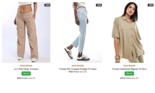 Image of ASOS women's Premium Clothing at 85% Discount 