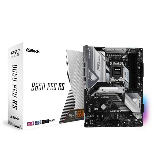 Image of ASRock B650 PRO RS Socket AMD AM5/ Chipset AMD B650/ DDR5/ SATA3 & M.2 ATX