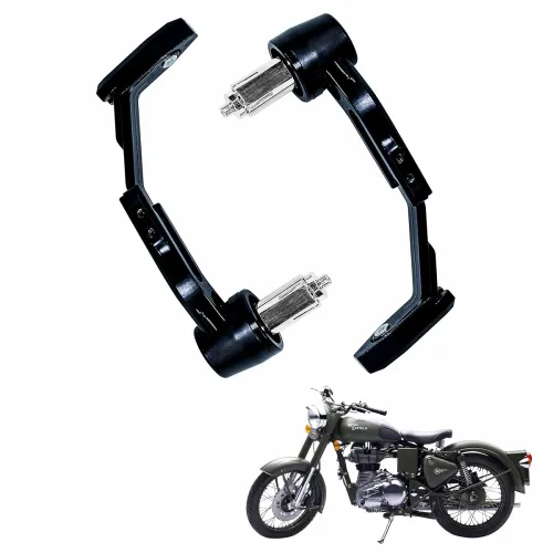 Image of ASRYD 22 mm CNC Alloy Brake & Clutch Lever Guards (Pack of 2