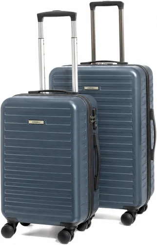 Image of Assembly Hard Body Set of 2 Luggage 8 Wheels - Small Cabin Suitcase (55 cm)
