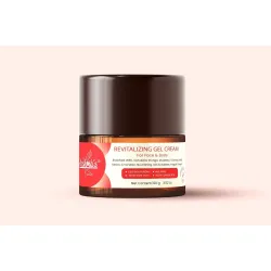 Asshma's Revitalizing Gel Cream, Deep Moisturizer - 100gm | Anti ageing | Fades Dark Spots | Helps treat Hyperpigmentation & Helps reduce Acne, Brightens Skin - For Men & Women (100 gm pack of 1)