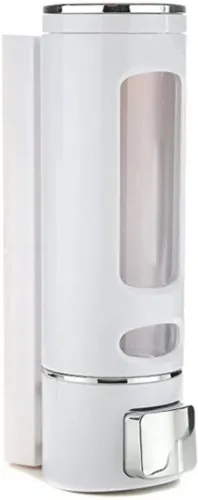 Image of Aster 350ml Wall-Mounted Liquid Soap & Gel Dispenser (White)