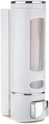 Aster 350ml Wall-Mounted Liquid Soap & Gel Dispenser (White)