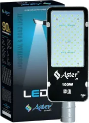 ASTER LITE Fusion+ 100W LED Street Light IP66 Waterproof (Pack of 1) Flood Light Outdoor Lamp (White)