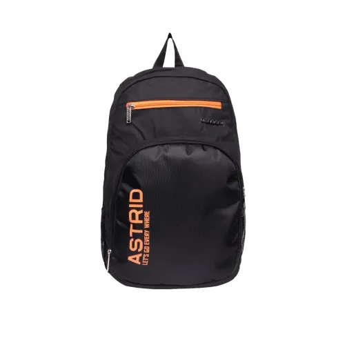 Image of ASTRID Black Multicompartment Backpack 
