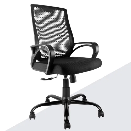 Image of ASTRIDE Airsense Upper-Mid Back Office Chair for Work, Study Chair | Height Adjustable Revolving, Computer Chair [Heavy 