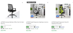 Astride Office Chairs Upto 78% Discount |Starting @ ₹2715