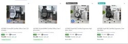 Astride Office Chairs upto 82% Discount