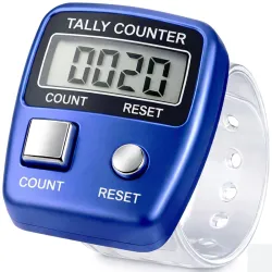 ASTROGHAR Digital Electronic Mini Finger Ring Head Hand Tally Japa Counter