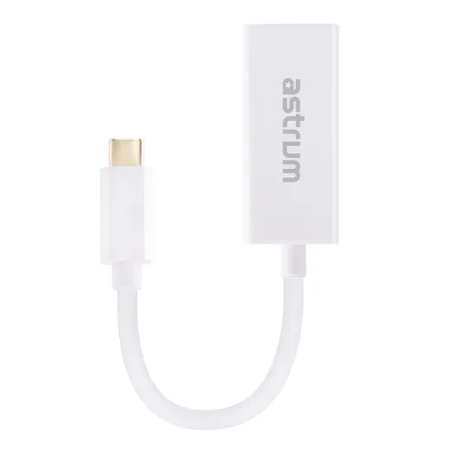 Image of astrum DA640 USB-C to DisplayPort Adapter with USB 3.1 Data Transmission, Supports Full HD Video Resolution, Compatible 