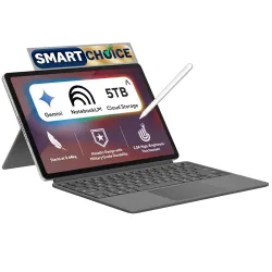 ASUS Chromebook CM32 Detachable (2026), Smartchoice, MediaTek Kompanio 540 Processor, 8GB RAM, 128GB SSD, Touchscreen, 12.1inch (30.7 cm), Chrome OS, Cloud Titanium, 0.64 Kg, CM3206DM4A-TR01...