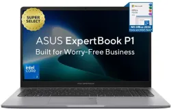 ASUS ExpertBook P1 Core i3 14th Gen 16GB 512GB SSD 15.6 inch Laptop