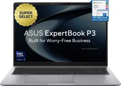 ASUS ExpertBook P3 AI PC IR Cam with 1 Yr ADP Intel Core Ultra 5 225H