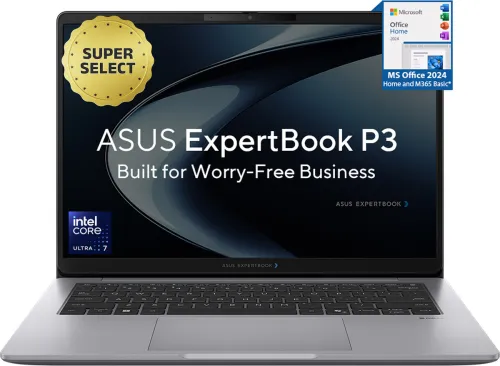 Image of ASUS ExpertBook P3 Ultra 7 16GB 512GB Laptop
