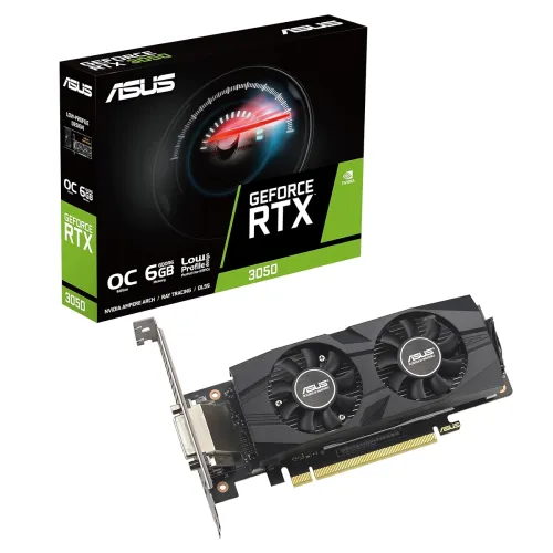 Image of ASUS GeForce RTX 3050 LP OC 6GB GDDR6 GPU