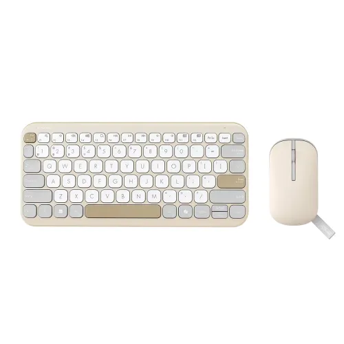 Image of ASUS Marshmallow CW100 Wireless Keyboard and Mouse Combo
