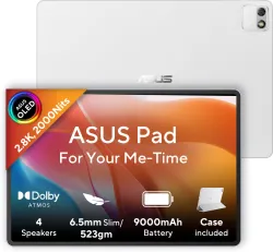 ASUS Pad 12.2 Inch OLED 8GB RAM 128GB ROM Pure White