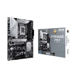 ASUS Z790 Motherboard Prime Z790-P CSM DDR5 for Intel 12th and 13th Gen Processors LGA 1700 Socket, USB 3.2 Gen 2x2 Type-C® & Thunderbolt PCIe® 5.0 Support RGB Header