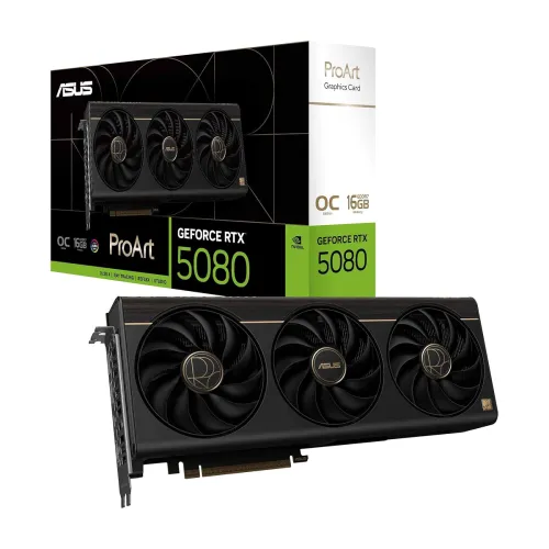 Image of ASUS ProArt GeForce RTX 5080 16GB GDDR7 OC Edition Graphics Card