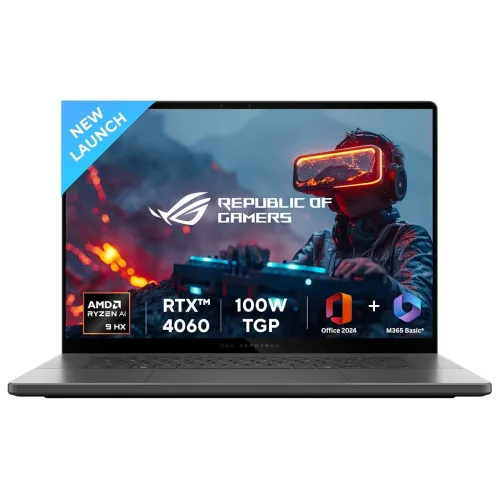 Image of ASUS QP478WS Zephyrus G16,AMD Ryzen AI 9 HX 370 Gaming Laptop