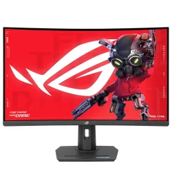 ASUS ROG Strix 32” 1440P USB-C Curved HDR Gaming Monitor (XG32WCS) - QHD, 180Hz, 1ms, Fast VA, Extreme Low Motion Blur S