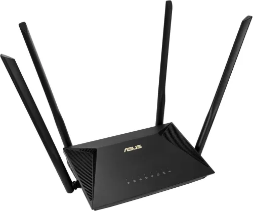 Image of ASUS RT-AX53U Mesh Router 2.4 GHz, 5 GHz 1800 Mbps Wifi Speed Dual Band External Antenna NA (Black)
