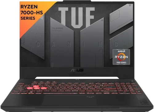 Image of ASUS TUF Gaming A15 Ryzen 7 Octa Core 7435HS 16GB 512GB SSD Windows 11 Home 6GB RTX 4050 Gaming Laptop (15.6 Inch, 2.20 
