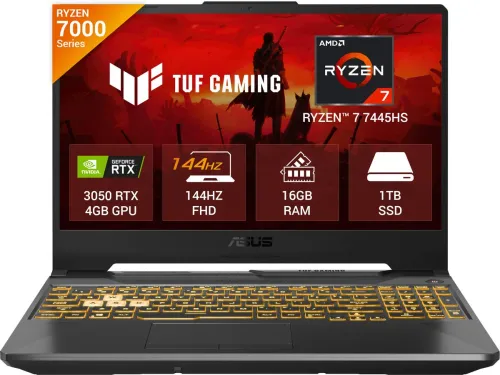Image of ASUS TUF Gaming A15 2025 Ryzen 7 Laptop (16 GB/1TB SSD)