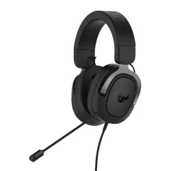 Asus Tuf Gaming H1 Wired Headset (Discord Certified Mic,7.1 Surround Sound,40Mm Drivers,3.5Mm,Lightweight,for Pc,Switch,Ps4,Ps5,Xbox One,Xbox Series X | S,and Mobile Devices)- Black-Over Ear
