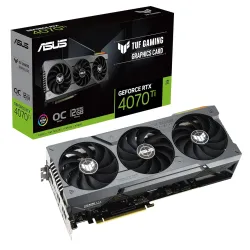ASUS TUF Gaming NVIDIA GeForce RTX™ 4070 Ti OC Edition Gaming Graphics Card (PCIe 4.0, 12GB GDDR6X, HDMI 2.1a, DisplayPo