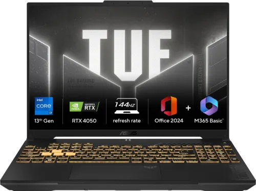 Image of ASUS TUF Gaming F16 2025 i7 RTX 4050 Laptop (16 GB/512 GB SSD)