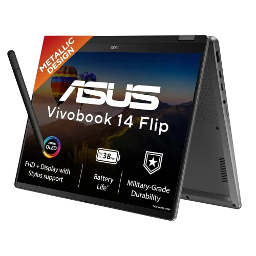 Image of ASUS Vivobook 14 Flip (2026),Intel Core Ultra 7 355