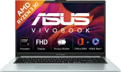 ASUS Vivobook Go 15 (2026) with Office 2024 + M365 Basic* AMD Ryzen 3 Quad Core