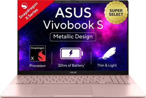 Image of ASUS Vivobook S16 16inch Snapdragon Laptop 16GB/512GB SSD