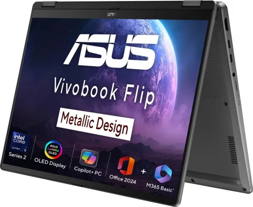 Image of ASUS Vivobook 14 Flip OLED 2025 Laptop (16 GB / 512 GB SSD)