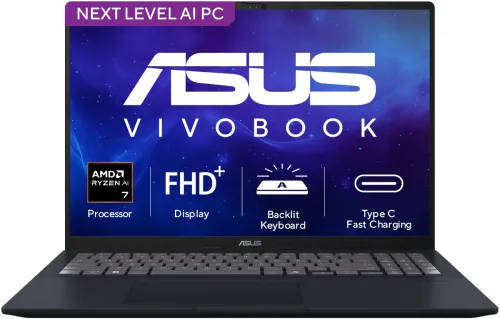 Image of ASUS Vivobook 16 (2026) AI (16GB/512GB SSD/Windows11)