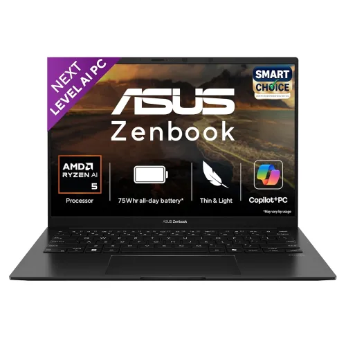 Image of ASUS Zenbook 14 OLED Ryzen AI Laptop