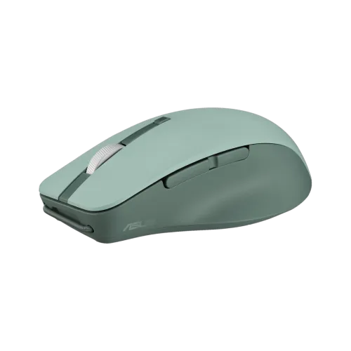 Image of ASUS SmartO MD200 Wireless Optical Mouse (4200 DPI, Tri-Mode, 6 Buttons, Green)