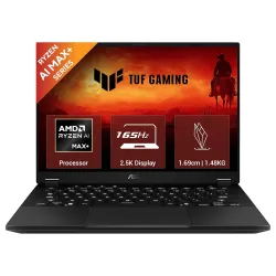 ASUS TUF A14 (2026),AMD Ryzen AI MAX+ 392, AMD Radeon 8060S iGPU,32GB RAM,1TB SSD, QHD+, 14\'(35.5 cm),Windows 11, M365 Basic(1Y)* Office 2024,Jaeger Gray,1.48 Kg,FA401EA-RG020WS, Creator/Ga...