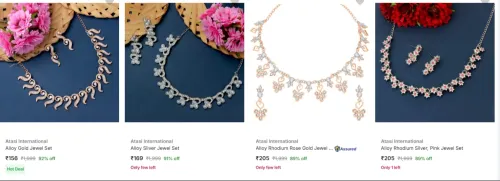 Image of Atasi International Jewellery Sets starting at ₹156