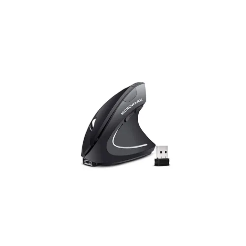 Image of atdaraz Rechargeable 2.4GHz Wireless Vertical Ergonomic Mouse 800-1600 DPI 6 Buttons