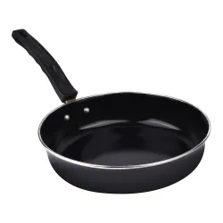 ATEVON 24cm Black Non-Stick Fry Pan - Ideal for Omelettes, Easy Clean